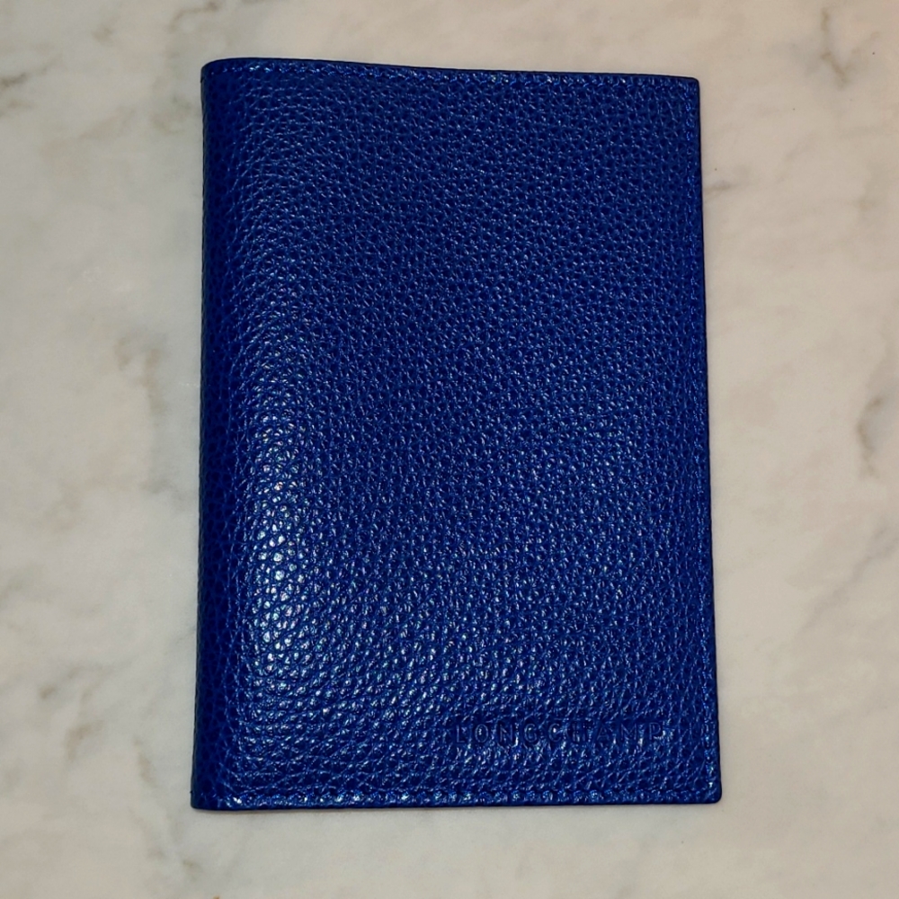 Longchamp Leather Passport Holder BNWT